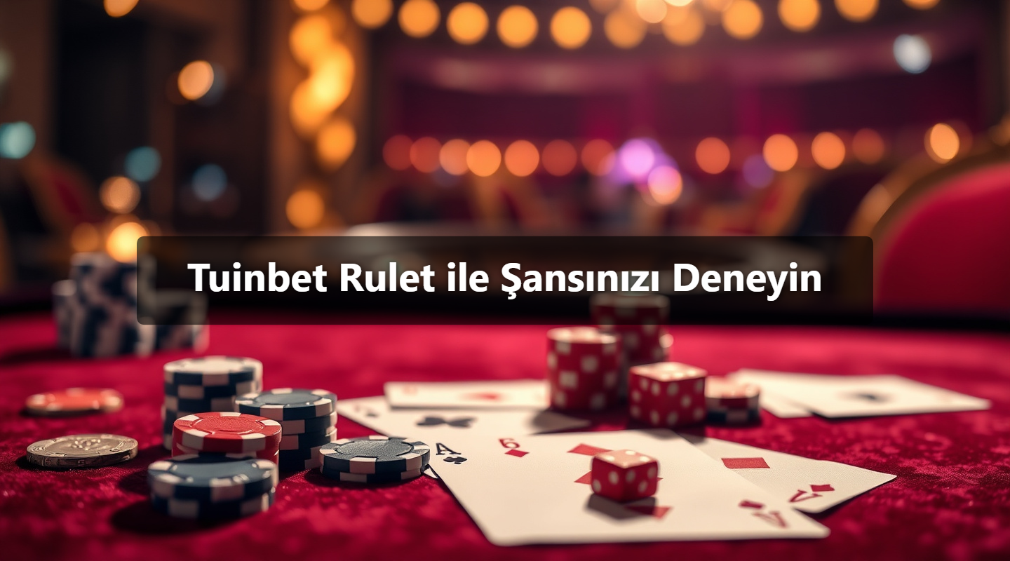 Tuinbet Rulet ile Şansınızı Deneyin